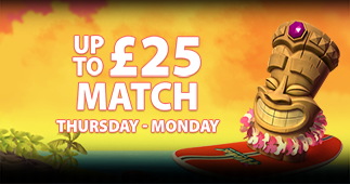 £25 Match promotion