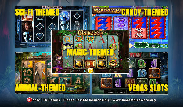Types of UK Online Slots Themes