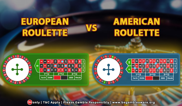 European Roulette Vs American Roulette