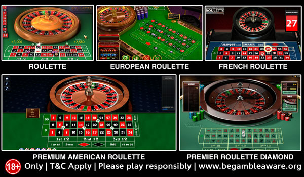 The Many Faces of Online Roulette