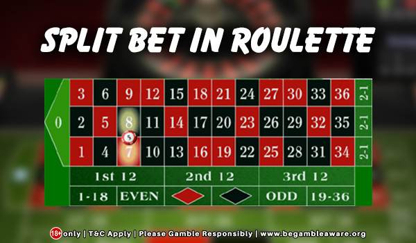 Brief Explanation About Split Bet in Roulette