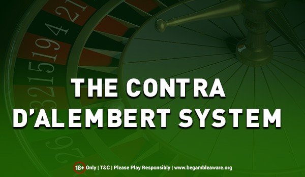 Contra D’Alembert System of Betting